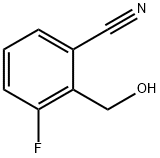 3-Fluoro-2-(hydroxymethyl)benzonitrile Struktur