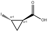 Trans-2-iodocyclopropanecarboxylic acid Structure