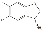 (3R)-5,6-DIFLUORO-2,3-DIHYDROBENZO[B]FURAN-3-YLAMINE Struktur