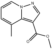 Methyl 4-methylpyrazolo[1,5-a]pyridine-3-carboxylate Struktur