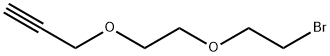 3-(2-(2-bromoethoxy)ethoxy)prop-1-yne Struktur