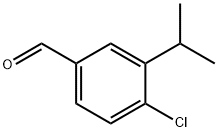 4-Chloro-3-isopropylbenzaldehyde Struktur