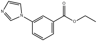 Ethyl 3-(1H-imidazol-1-yl)benzoate Struktur