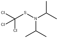 N,N-Diisopropyl-S-(trichloromethyl)thiohydroxylamine Struktur