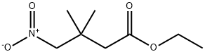 3,3-Dimethyl-4-nitrobutanoic acid ethyl ester Struktur