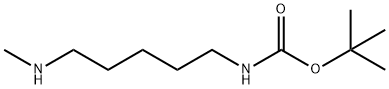 5-(Methylamino)-N-Boc-pentanamine Struktur