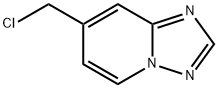 7-(chloromethyl)-[1,2,4]Triazolo[1,5-a]pyridine Struktur