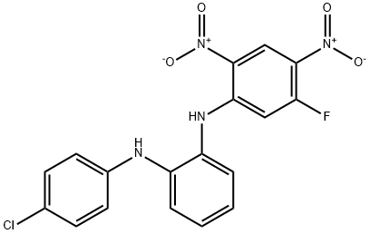 N1-(4-chlorophenyl)-N2-(5-fluoro-2,4-dinitrophenyl)benzene-1,2-diamine