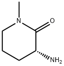 (3R)-Amino-1-methyl-piperidin-2-one Struktur