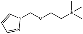 1-((2-(Trimethylsilyl)Ethoxy)Methyl)-1H-Pyrazole Struktur