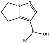 5,6-dihydro-4H-pyrrolo[1,2-b]pyrazol-3-ylboronic acid Struktur