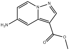 Methyl 5-aminopyrazolo[1,5-a]pyridine-3-carboxylate Struktur