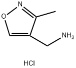 (3-Methylisoxazol-4-yl)methanamine hydrochloride Struktur