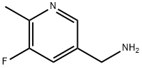 (5-fluoro-6-methylpyridin-3-yl)methanamine Struktur