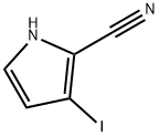 3-Iodo-1H-pyrrole-2-carbonitrile Struktur