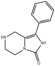 1-phenyl-5,6,7,8-tetrahydroimidazo[1,5-a]pyrazin-3(2H)-one Struktur