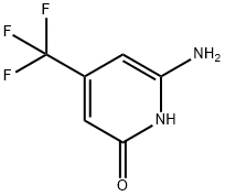 6-Amino-4-(trifluoromethyl)pyridin-2(1H)-one Struktur