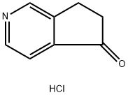 6,7-Dihydro-5H-cyclopenta[c]pyridin-5-one hydrochloride Struktur