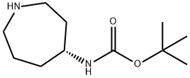 tert-butyl (R)-azepan-4-ylcarbamate Structure