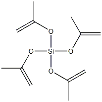 Tetrakis(Isopropenyloxy)Silane Struktur