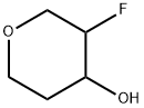 3-フルオロオキサン-4-オール 化學構(gòu)造式