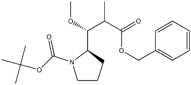 (S)-tert-butyl 2-((1R,2R)-3-(benzyloxy)-1-methoxy-2-methyl-3-oxopropyl)pyrrolidine-1-carboxylate