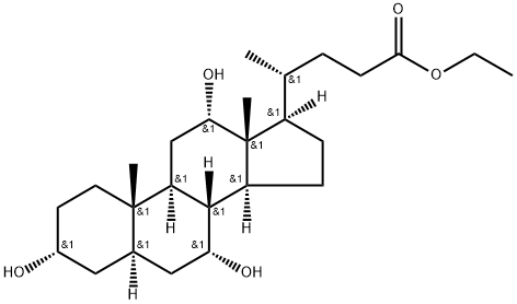 cholic acid ethyl ester Struktur