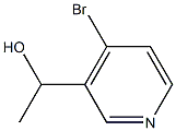 1-(4-Bromo-pyridin-3-yl)-ethanol Struktur