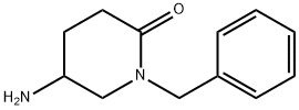 5-amino-1-benzylpiperidin-2-one Struktur