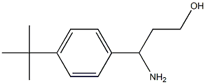 3-AMINO-3-(4-(TERT-BUTYL)PHENYL)PROPAN-1-OL Struktur