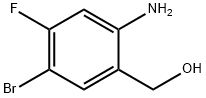 (2-Amino-5-bromo-4-fluoro-phenyl)-methanol Struktur