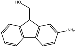 2-Amino-9-hydroxymethylfluorene Struktur