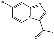 1-(7-Bromo-imidazo[1,2-a]pyridin-3-yl)-ethanone Struktur