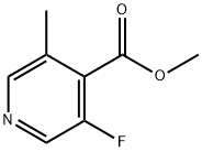 Methyl3-fluoro-5-methylisonicotinate Struktur