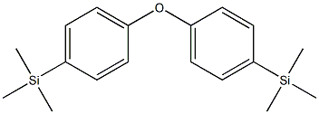 4-(TRIMETHYLSILYL)PHENYL ETHER Struktur