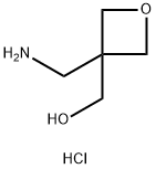 [3-(aminomethyl)oxetan-3-yl]methanol hydrochloride Struktur