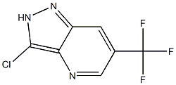 3-Chloro-6-(trifluoromethyl)-2H-pyrazolo[4,3-b]pyridine Struktur