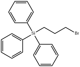 (3-BROMOPROPYL)TRIPHENYLSILANE Struktur