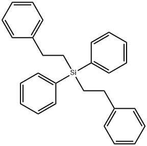 DIPHENETHYLDIPHENYLSILANE Struktur