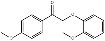 2-(2-Methoxyphenoxy)-1-(4-methoxyphenyl)ethanone