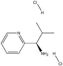 (R)-2-Methyl-1-pyridin-2-yl-propylamine dihydrochloride Struktur