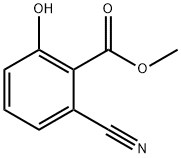 methyl 2-cyano-6-hydroxybenzoate Struktur