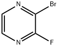 2-bromo-3-fluoropyrazine Struktur