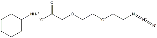 8-Azido-3,6-dioxaoctanoic Acid Cyclohexylamine Salt|8-疊氮基-3,6-二氧雜辛酸環(huán)己胺鹽