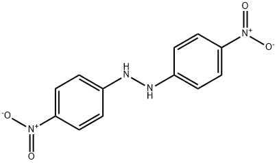 1,2-BIS(4-NITROPHENYL)HYDRAZINE Struktur