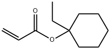 2-Propenoic acid, 1-ethylcyclohexyl ester Structure