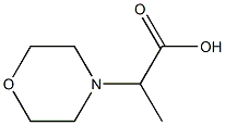 2-Morpholin-4-yl-propionic acid Struktur