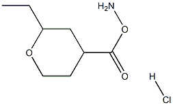 Ethyl 4-aminotetrahydropyran-4-carboxylate HCl Struktur