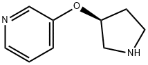 (S)-3-(pyrrolidin-3-yloxy)pyridine Struktur