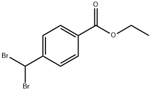 ETHYL ALPHA,ALPHA-DIBROMO-P-TOLUATE Struktur